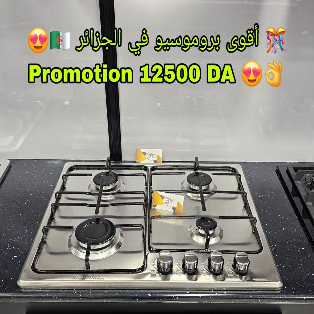 LA PLAQUE D CHAUFFANTE INOX BOOMMAX 4 FEUX