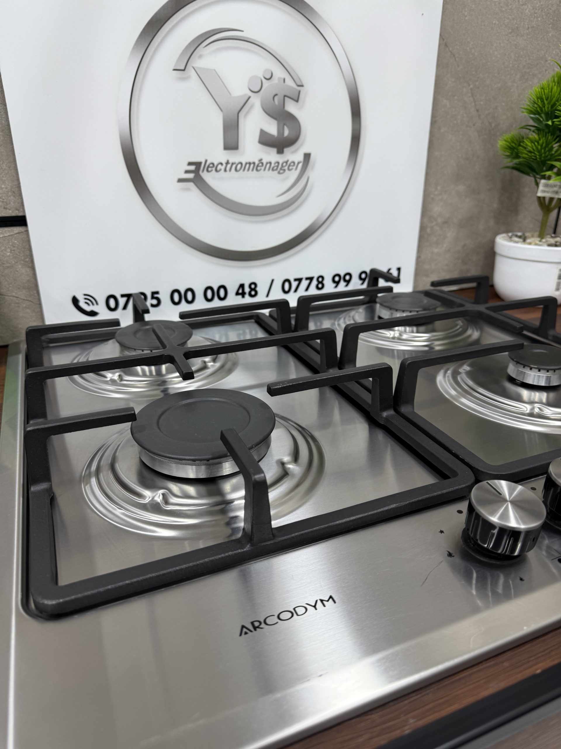 PROMOTION LA PLAQUE CHAUFFANTE INOX 4 FEUX ARC - الصورة 4