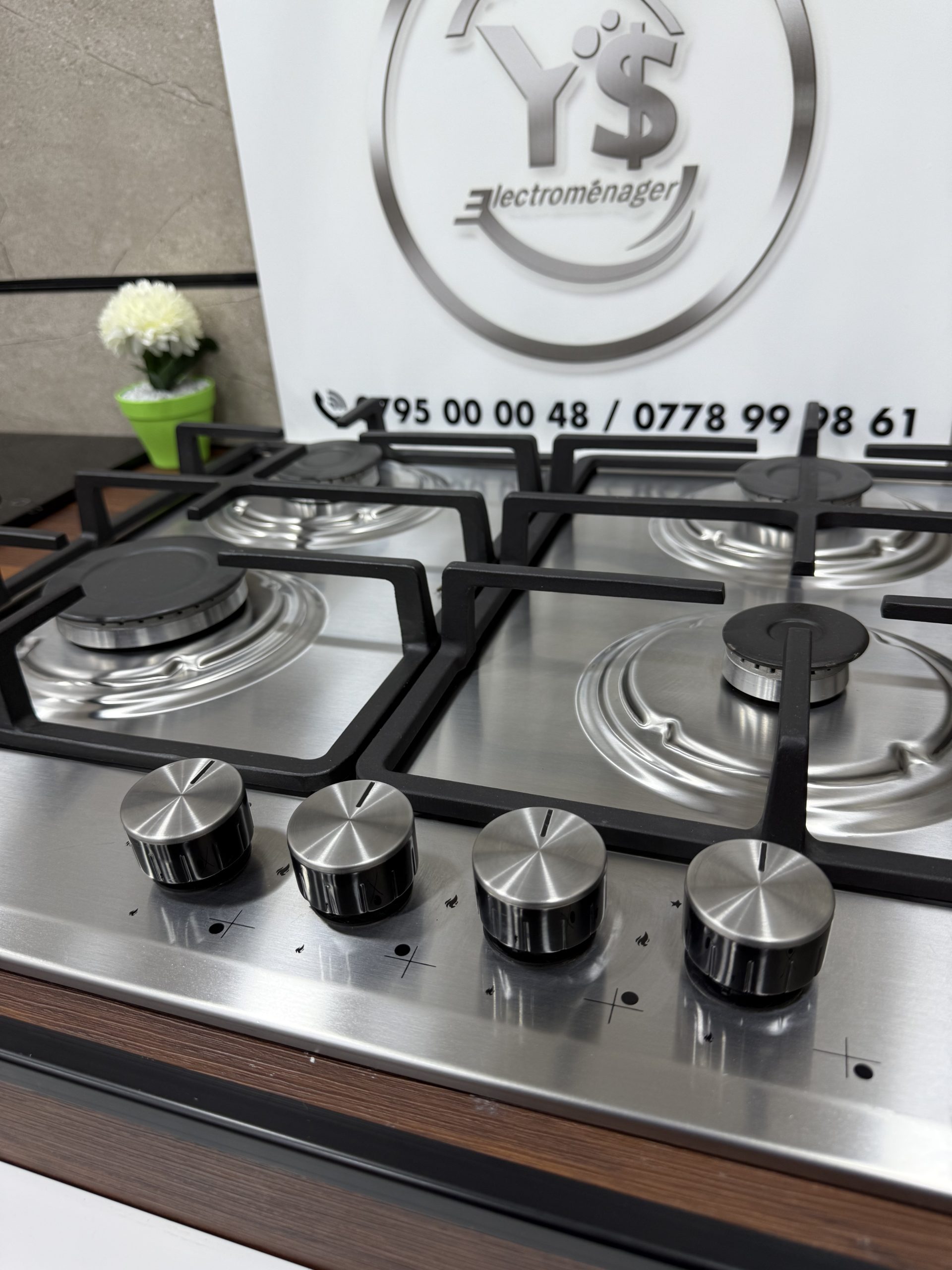 PROMOTION LA PLAQUE CHAUFFANTE INOX 4 FEUX ARC - الصورة 5
