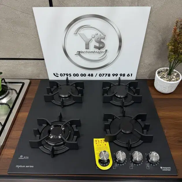 LA PLAQUE ARISTON 4 FEUX GX30 MATH IXELIUM